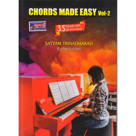 Chords made Easy Vol-2, Keyboard Learning Book.