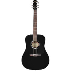 Fender CD-60 Dreadnought Acoustic Guitar - Black 