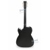 Givson Venus - 6-String Cutaway Right Hand Acoustic Guitar with Bag (Black) Free Shipping