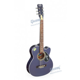 Givson Little Sreej, 6-Strings, Kid's Acoustic Guitar, Right-Handed, Green, With Guitar Cover/Bag